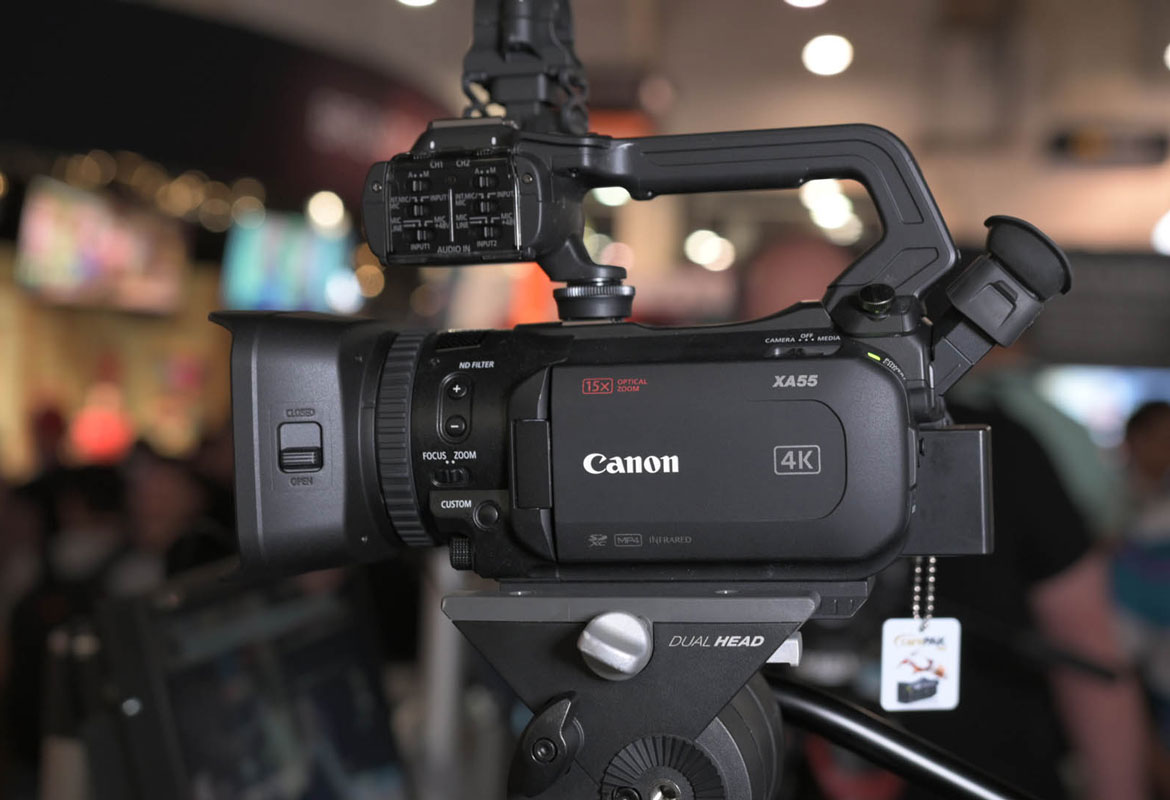 Canon XA45 caratteristiche tecniche e funzionalità